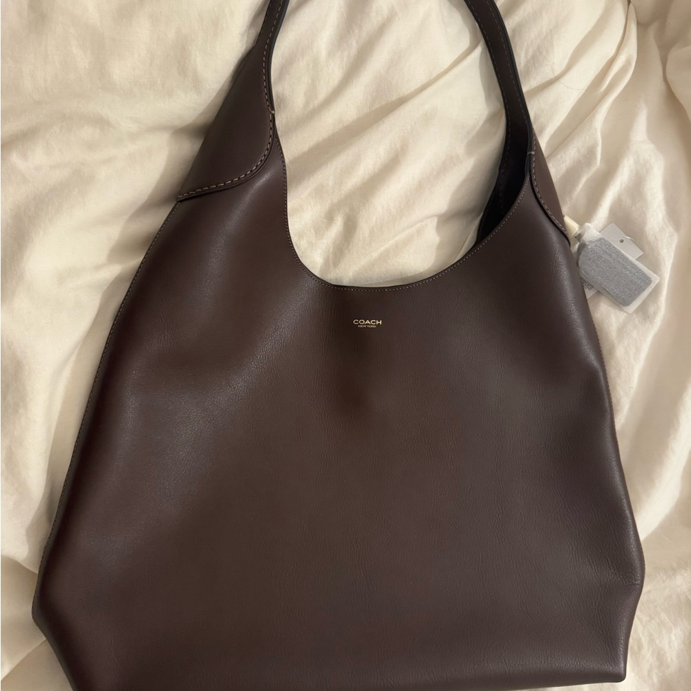 NWT Coach Brooklyn 39 Shoulder Bag in Maple